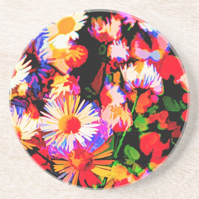 Posavasos De Arenisca Daisy Daze (Frente)