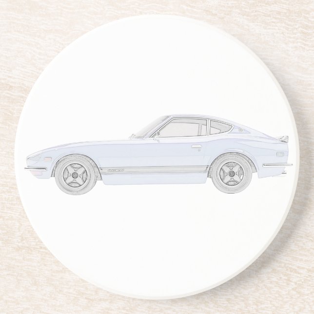 Posavasos De Arenisca Datsun 240Z (Frente)