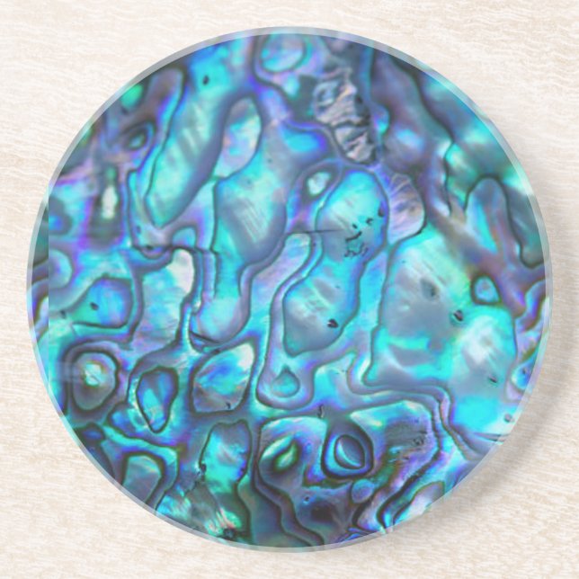 Posavasos de arenisca de Abalone (Frente)