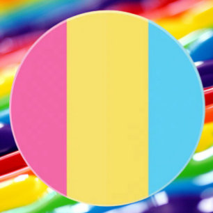 Posavasos de arenisca de Orgullo Pansexual