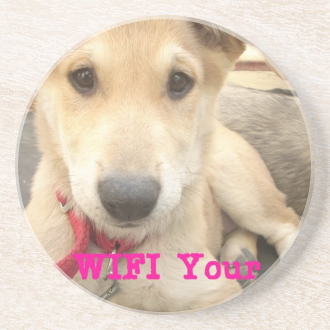 Posavasos De Arenisca Deberías Despertar Tu Amor A Diario (Frente)