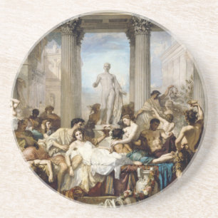 Posavasos De Arenisca decadencia romana