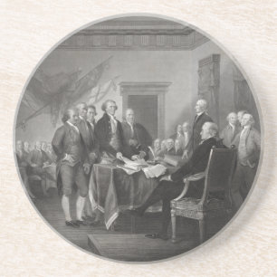 Posavasos De Arenisca Declaración de Independencia
