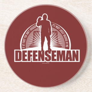 Posavasos De Arenisca Defenseman