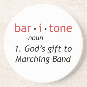 Posavasos De Arenisca Definición de Baritone