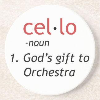 Posavasos De Arenisca Definición de Cello