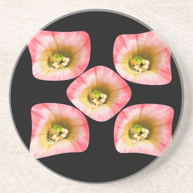 Posavasos De Arenisca Delicia floral (Frente)