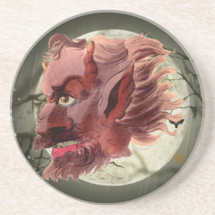 Posavasos De Arenisca Demonio malvado