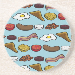 Posavasos De Arenisca Desayuno frito