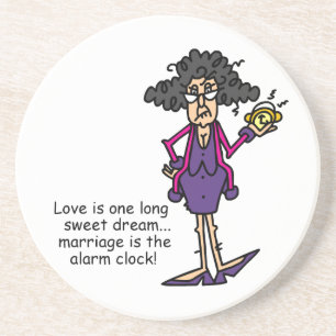 Posavasos De Arenisca Despertar la maldición del matrimonio