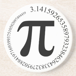 Posavasos De Arenisca Día del pi (π)