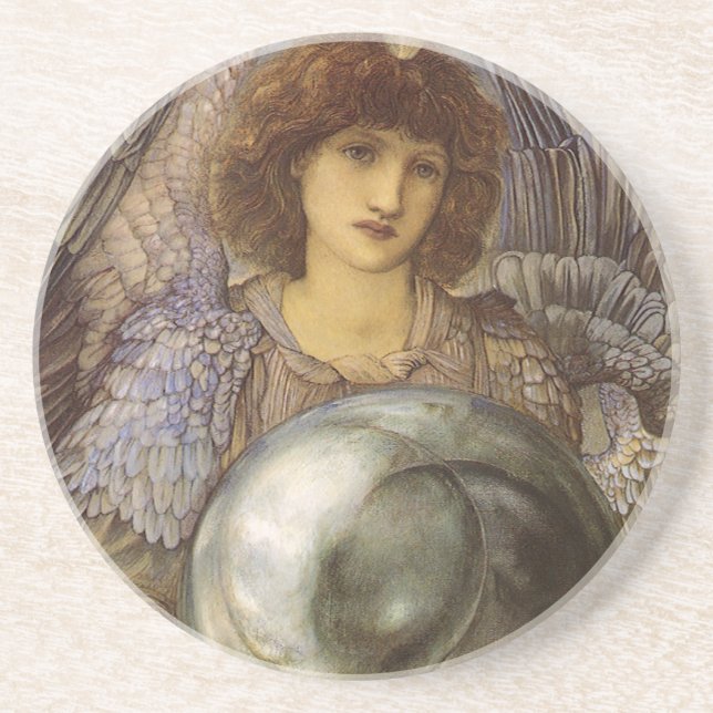 Posavasos De Arenisca Días de creación, primer día de Burne Jones (Frente)