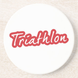 Posavasos De Arenisca Diseño de Guay Triathlon