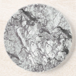 Posavasos De Arenisca Diseño de mármol gris