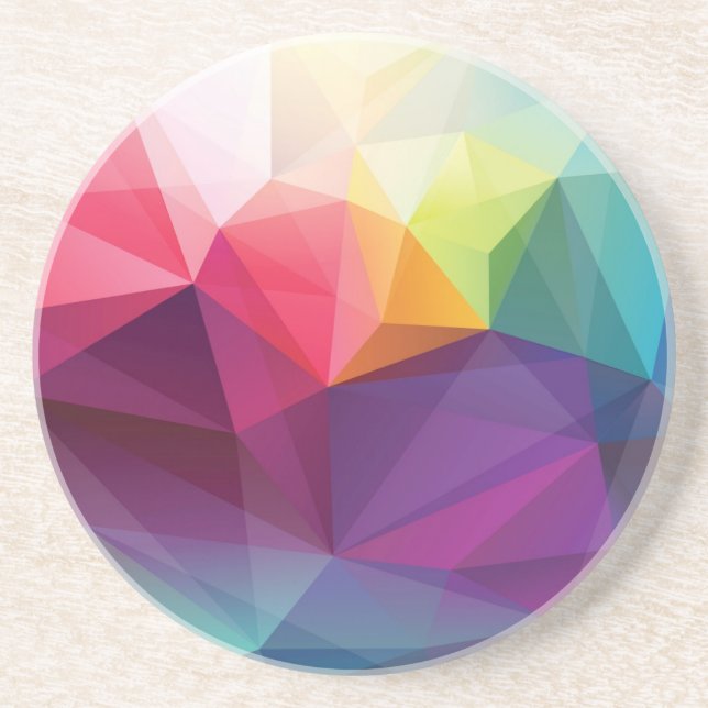 Posavasos De Arenisca Diseño moderno (Frente)