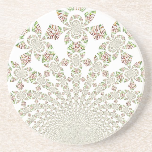 Posavasos De Arenisca Diseño único de Hakuna Matata: Serene Vibes (Frente)