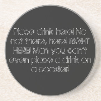 Posavasos De Arenisca Divertida montaña rusa