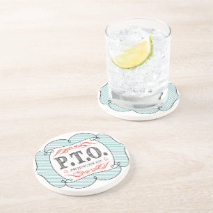 Posavasos De Arenisca Divertidas felicitaciones promovidas para presumir