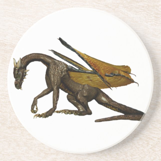 Posavasos De Arenisca Dragon Coaster (Frente)