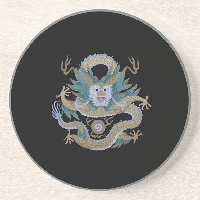 Posavasos De Arenisca Dragon Coaster (Frente)