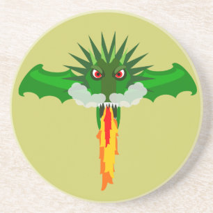 Posavasos de arenisca Dragón de Fuego