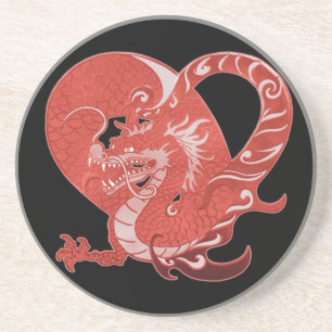 Posavasos De Arenisca Dragon Heart Coaster