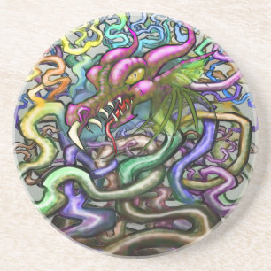 Posavasos De Arenisca Dragon Vines