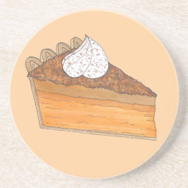 Posavasos De Arenisca Dulce Navidad de comida de cerdo de papa