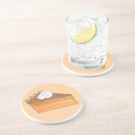 Posavasos De Arenisca Dulce Navidad de comida de cerdo de papa