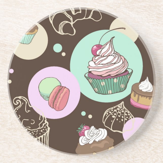Posavasos De Arenisca Dulces (Frente)
