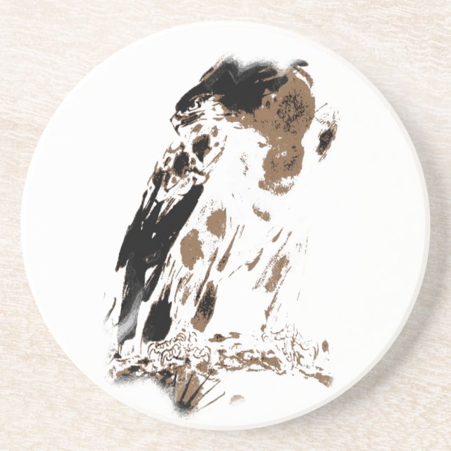 Posavasos De Arenisca Eagle Coaster (Frente)