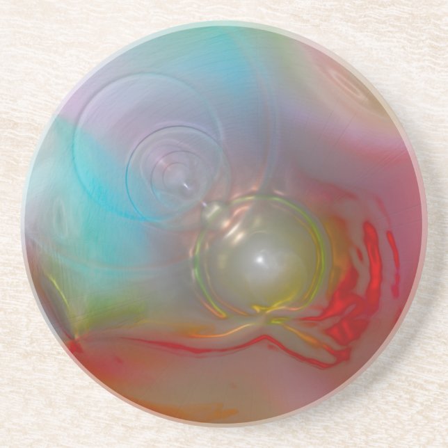 Posavasos De Arenisca Echo Nebula Coaster (Frente)