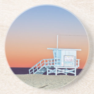 Posavasos De Arenisca EE. UU., California, Los Ángeles, playa de Santa M