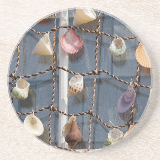 Posavasos De Arenisca EE. UU., Massachusetts, Martha's Vineyard, Aquinna (Frente)