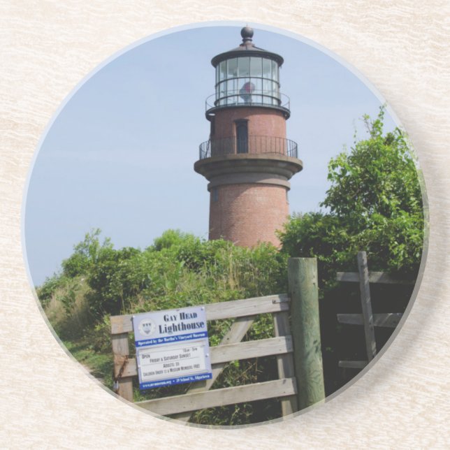 Posavasos De Arenisca EE. UU., Massachusetts, Martha's Vineyard, Aquinna (Frente)