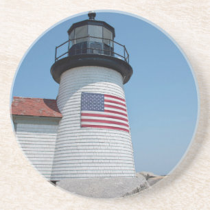 Posavasos De Arenisca EE. UU., Massachusetts, Nantucket. Brant Point