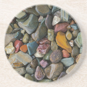 Posavasos De Arenisca EE. UU., Montana, Parque Nacional Glaciar, Piedras