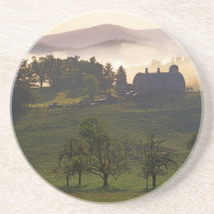 Posavasos De Arenisca EE. UU., Virginia, condado de Giles, granja
