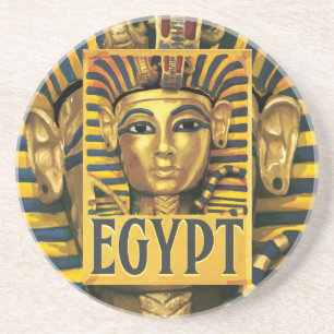 Posavasos De Arenisca Egipto -Tutankamón