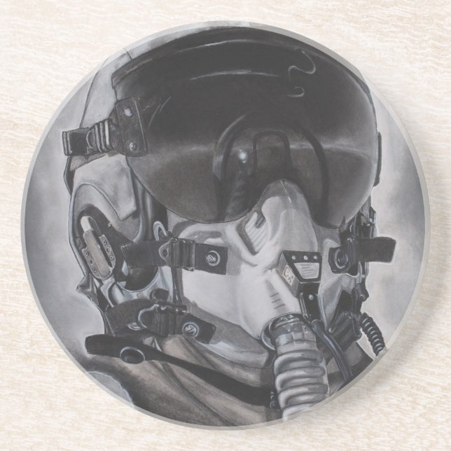 Posavasos De Arenisca El aviador (Frente)