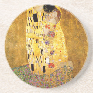 Posavasos De Arenisca El beso Gustav Klimt