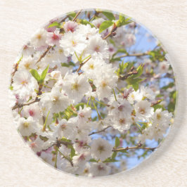 Posavasos De Arenisca El cerezo Sakura florece en Japón Kyoto