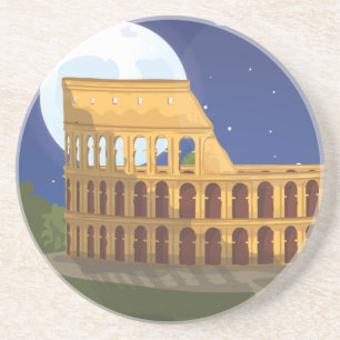 Posavasos De Arenisca El Coliseo de Roma