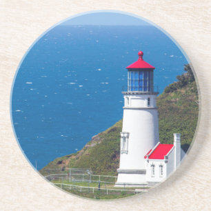 Posavasos De Arenisca El Faro de Heceta Head Cerca de Florence