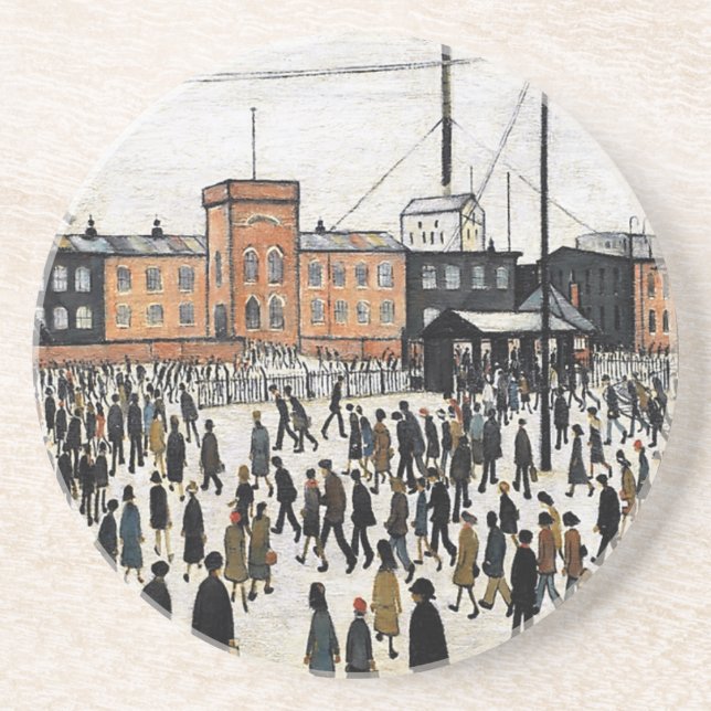 Posavasos De Arenisca el ir lowry al diseño de trabajo (Frente)