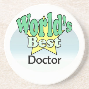 Posavasos De Arenisca El mejor Médica del mundo
