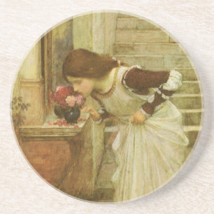 Posavasos De Arenisca El Santuario de John William Waterhouse