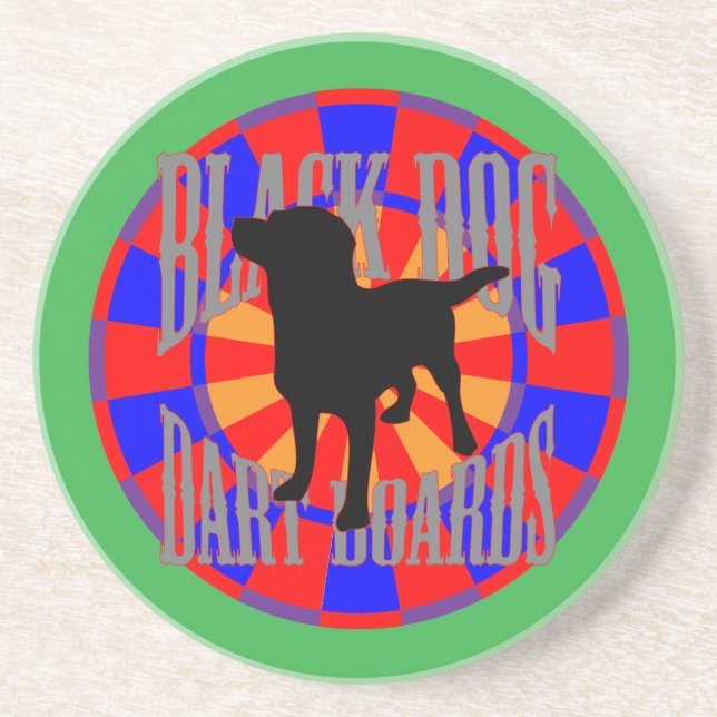 Posavasos De Arenisca El silenciador (Frente)