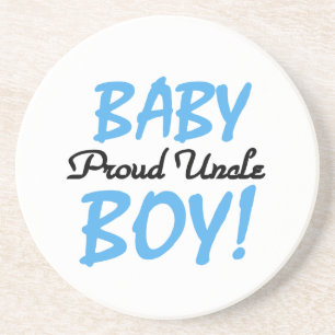 Posavasos De Arenisca El tío orgulloso de los regalos de Baby Boy