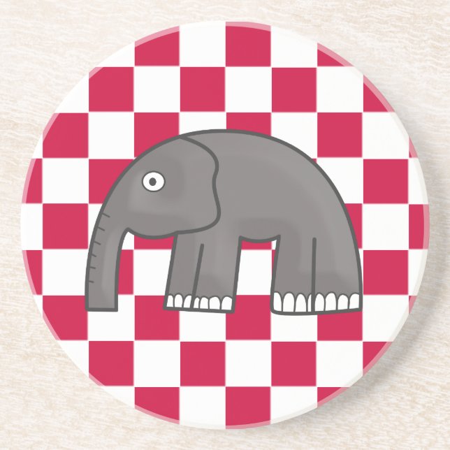 Posavasos De Arenisca elefante (Frente)